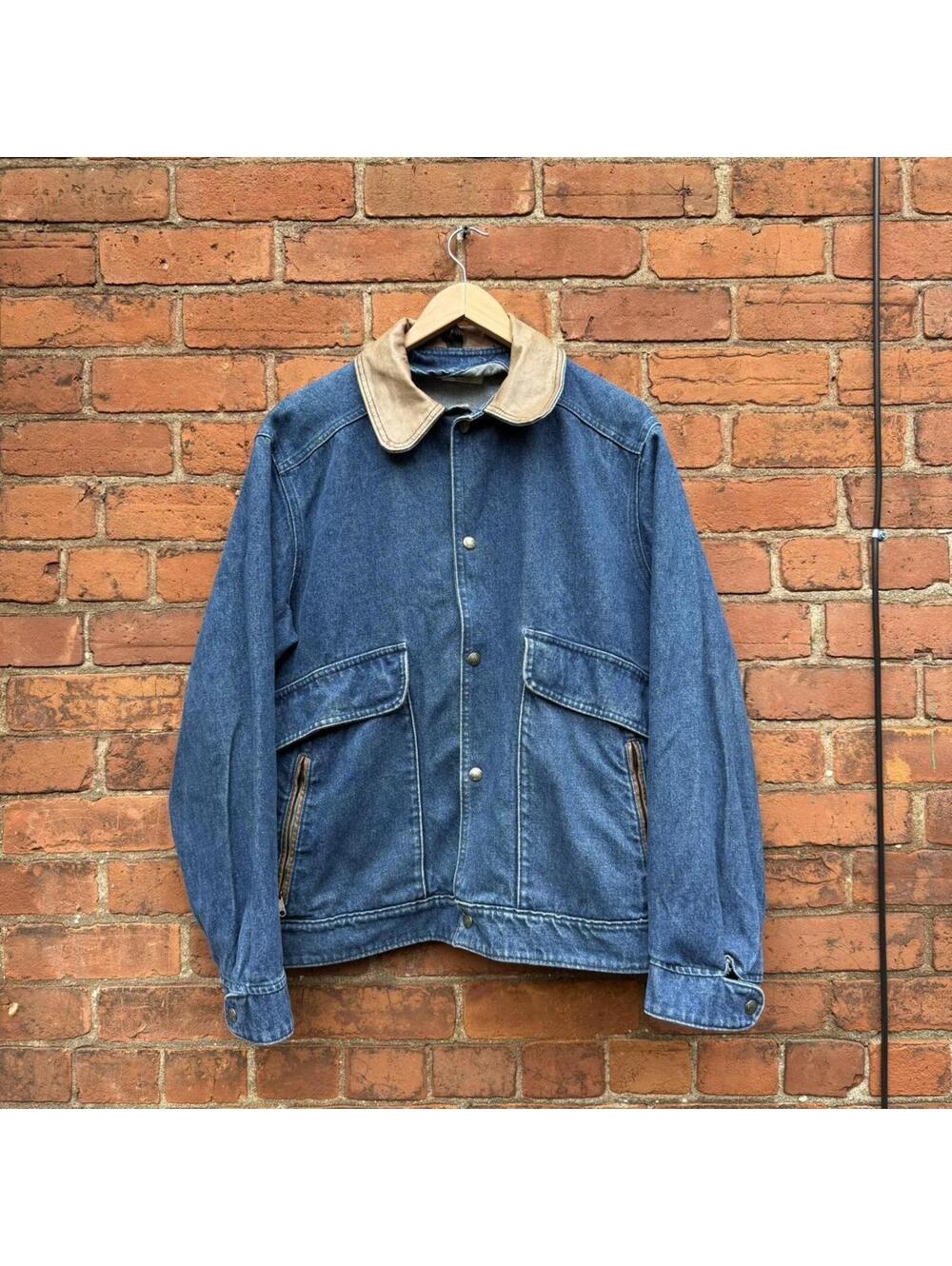 vintage woolrich denim jacket 80s M/L